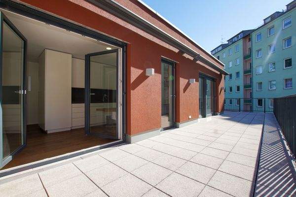 Dachterrasse - Ihr zweites, sonniges Wohnzimmer