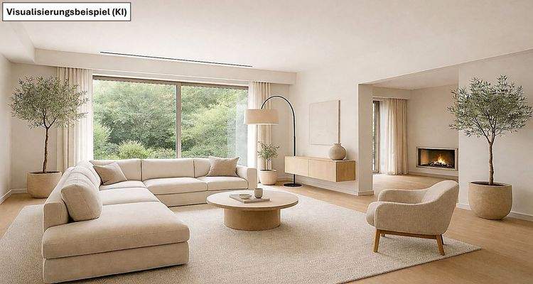 Wohnzimmer zum Garten