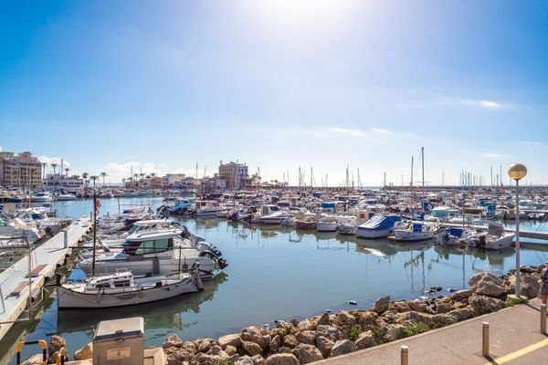 Meer-und Hafenblick Wohnung in Portixol