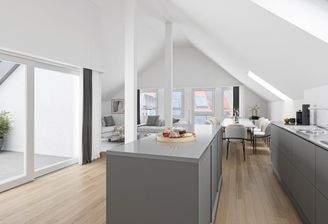 Penthauswohnen in Weissach