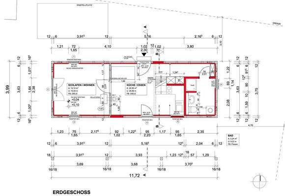 Backhaus Erdgeschoss