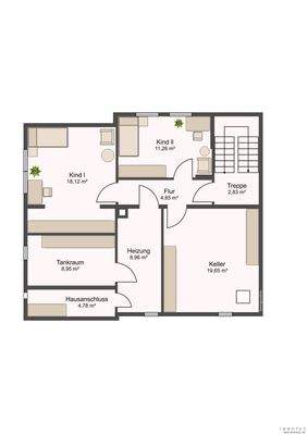 Grundriss Kellergeschoss