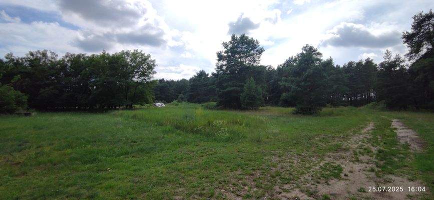 Hinter dem Grundstück