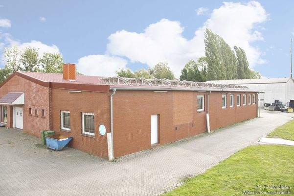 Ansicht Giebel und Traufseite