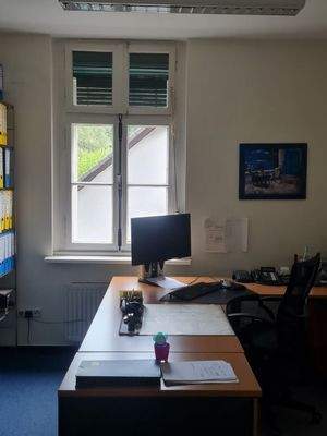 Teilansicht eines Büros im Obergeschoss