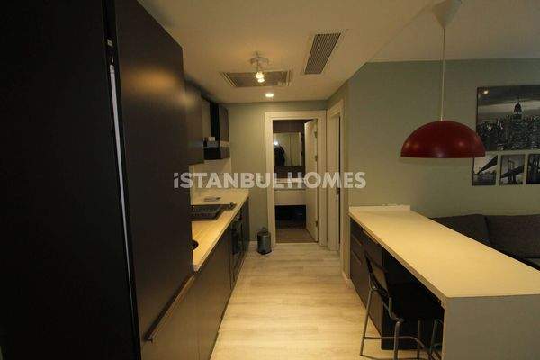 Furnished 1-Bedroom Flat with Garden in Eyüpsultan