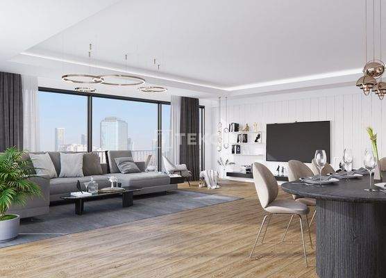 Apartments Close to the Financial Center in Istanbul Ataşehir