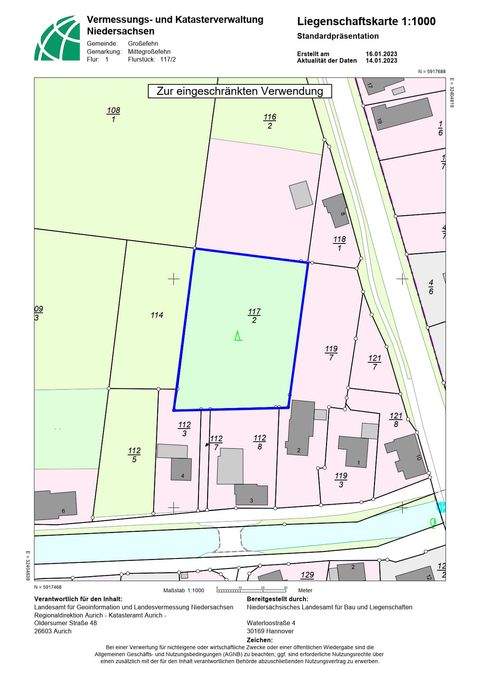 Großefehn Grundstücke, Großefehn Grundstück kaufen