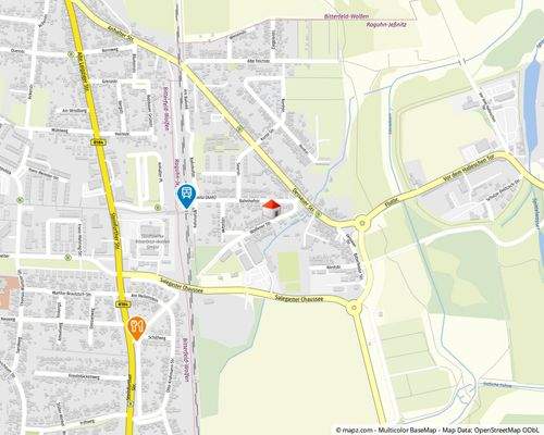 Geolyzer Kartenausschnitt