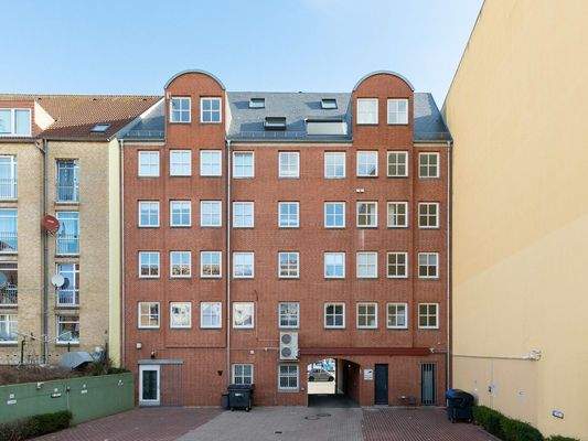 Ansicht von dem Hinterhof