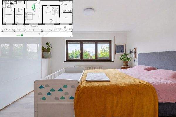 Großes Familienschlafzimmer