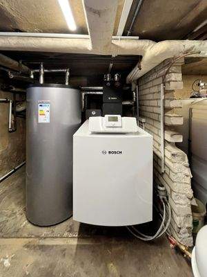 Neue Heizung, Mai  2024