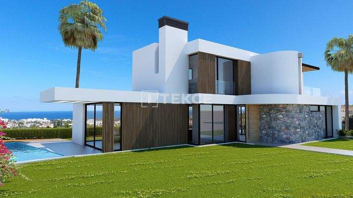Villas with Private Pools and Views in Girne North Cyprus