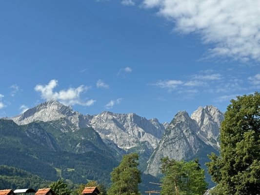 Blick vom Balkon