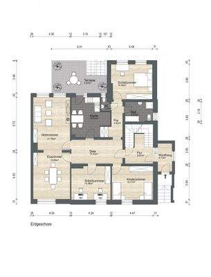 Grundrisszeichnung Wohneinheit Nr. 1, EG rechts.jp