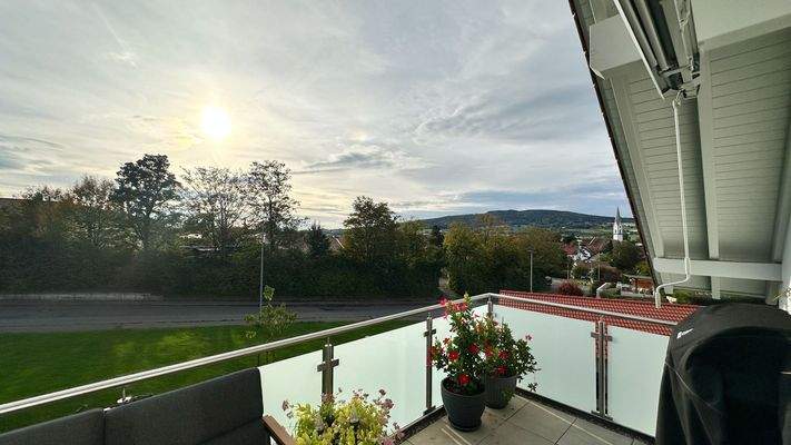 Ausblick Gehrenberg, Ortsmitte