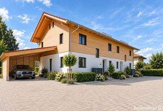 Außenanlage Eingangsbereich - KI