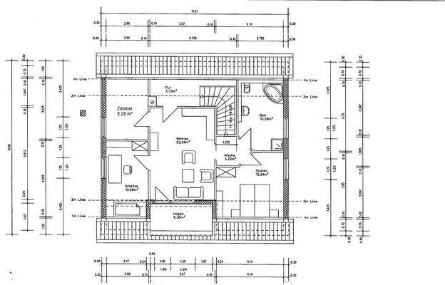 Grundriss Obergeschoss