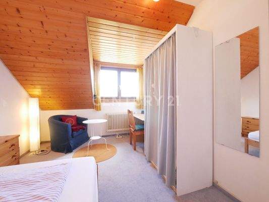 Schlafzimmer im Dachgeschoss