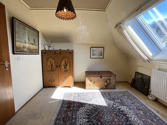 Zimmer im Dachgeschoss