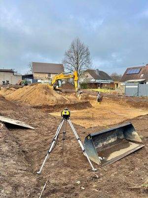 Die Arbeiten haben begonnen