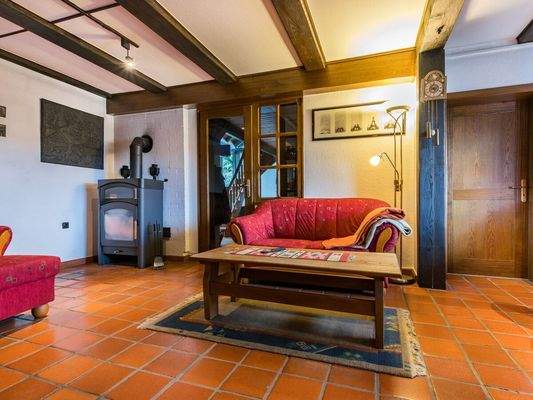 EG Wohnbereich mit Kaminofen