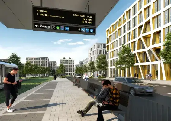 direkte Nahverkehrsanbindung