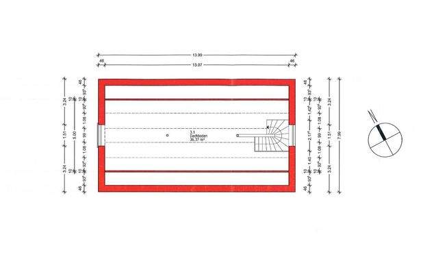 Grundriss Dachgeschoss