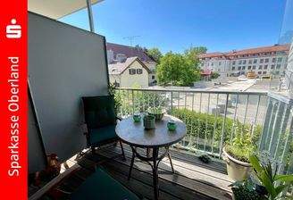 Ausblick Balkon