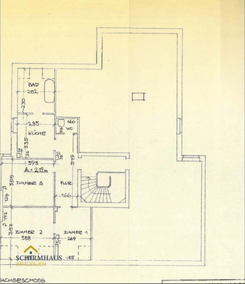Grundriss Dachgeschoss