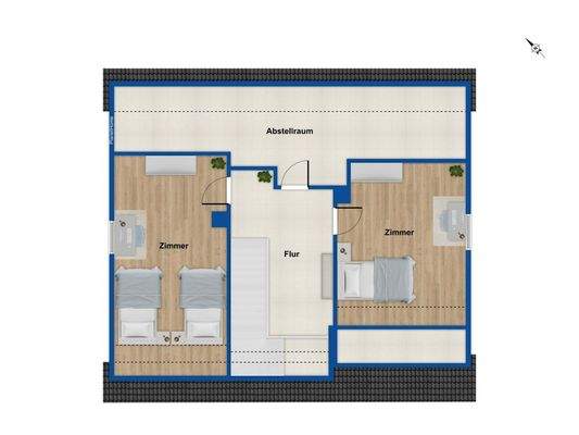 Grundriss - Dachgeschoss