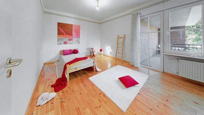 Refugium mit eigenem Balkon