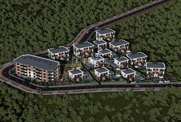 Sea View Houses Intertwined the Nature in Trabzon