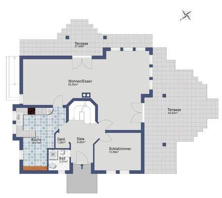 Ausschnitt Grundriss Erdgeschoss