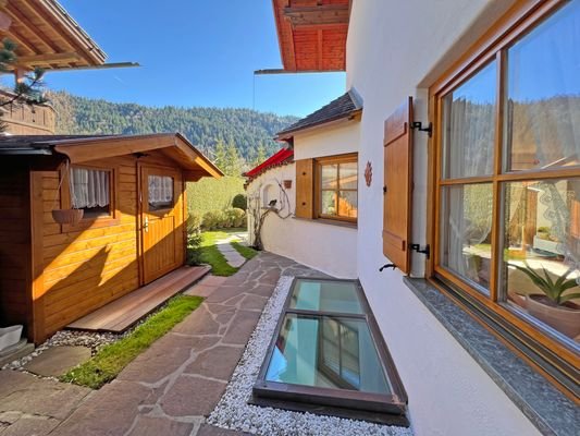 Zugang zum Garten