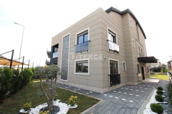 Flats in a Compound with Pool Near Golf Courses in Belek Turkey