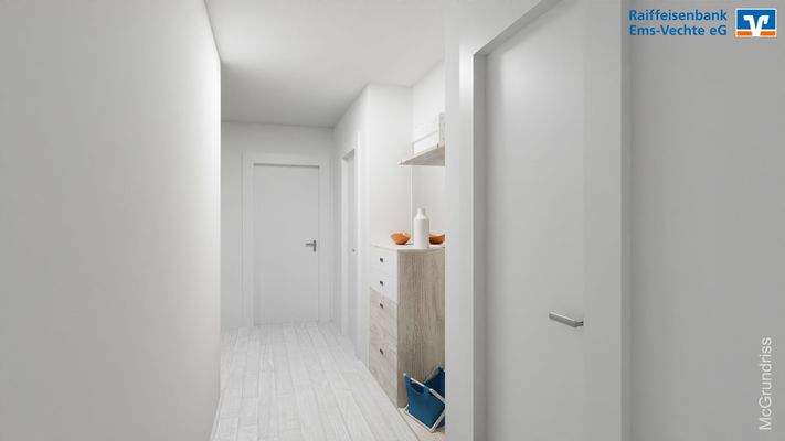 Visualisierung Whg. 7 Flur