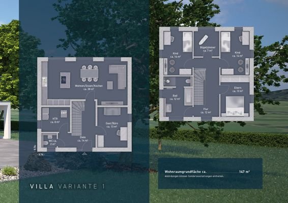 Villa V1 - 147 m²