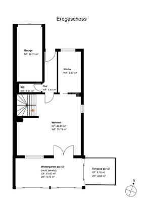Grundriss Erdgeschoss