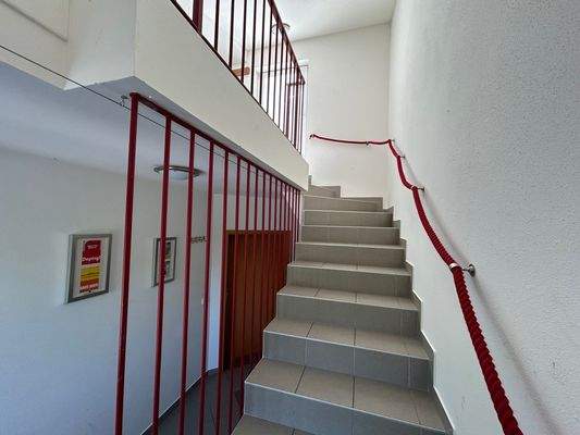 Gepflegtes Treppenhaus