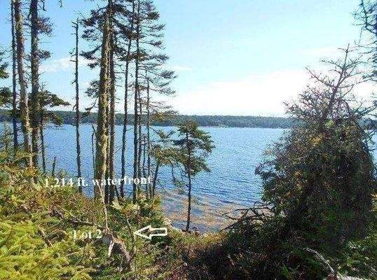 Vermessungspunkt am Wasser - 370m Wasserfront