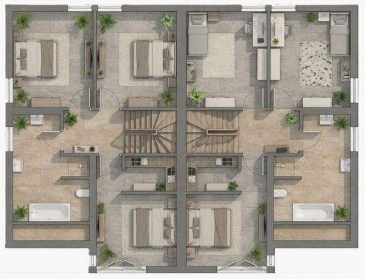 Grundstück Obergeschoss