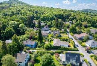 Bungalow in Thomasberg - Luftaufnahme