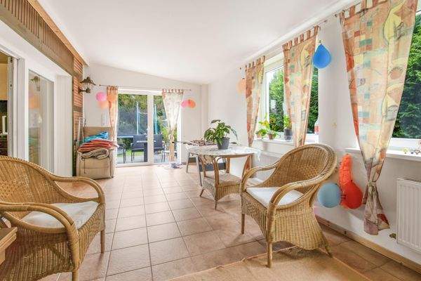 Wintergarten im Erdgeschoss