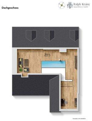 Grundriss Dachgeschoss