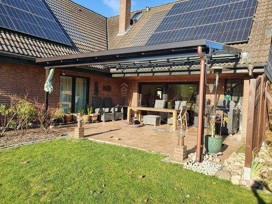 Blick auf die Terrasse