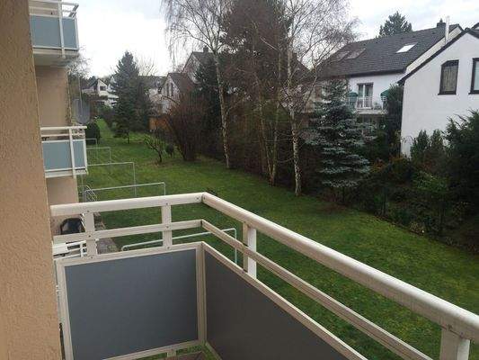 Balkon / Ausblick Garten 