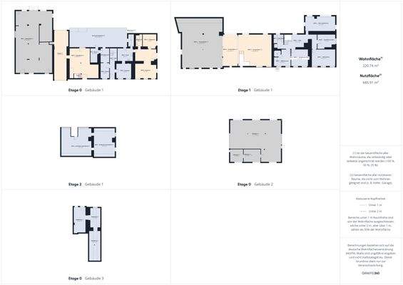 Grundriss - Landsitz 54614 Giesdorf