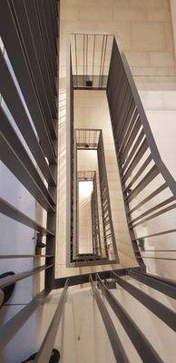 Treppenhaus von oben