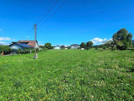 Grundstück - Blick nach Osten